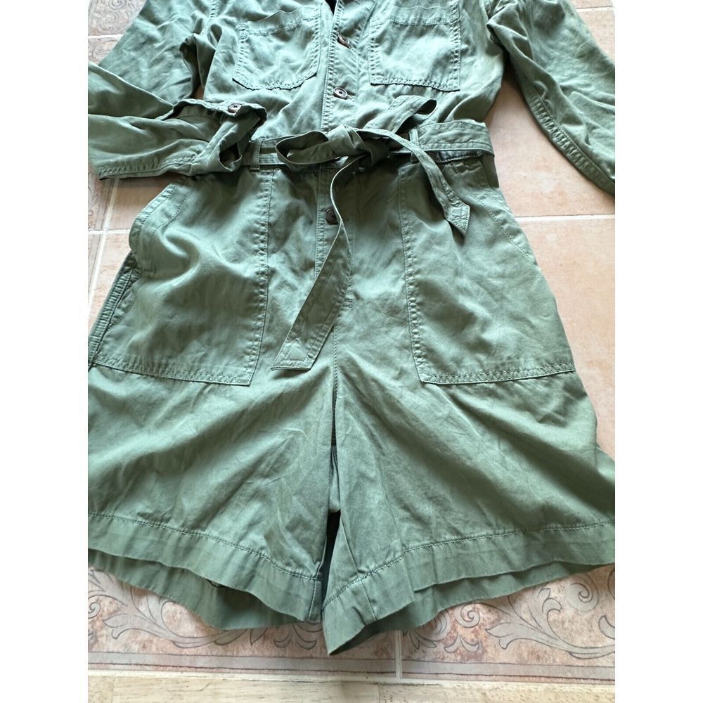 Gap Green Romper Long Sleeve ‎ 6 New without tags ! - Picture 8 of 11